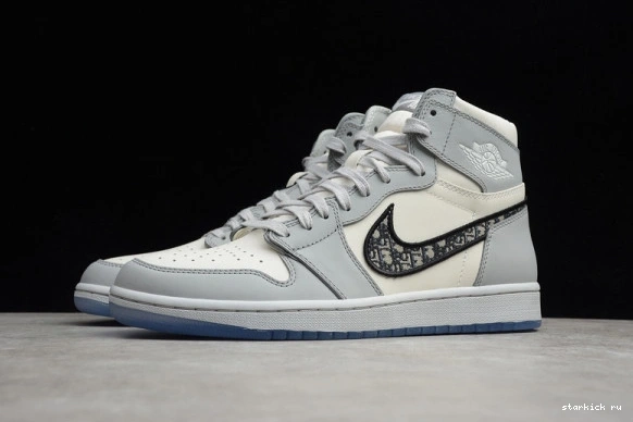 HIGH BOX DIOR JORDAN 1 SHOE X (DIOR CN8607-002 ) OG CN8607-002 AIR 1110